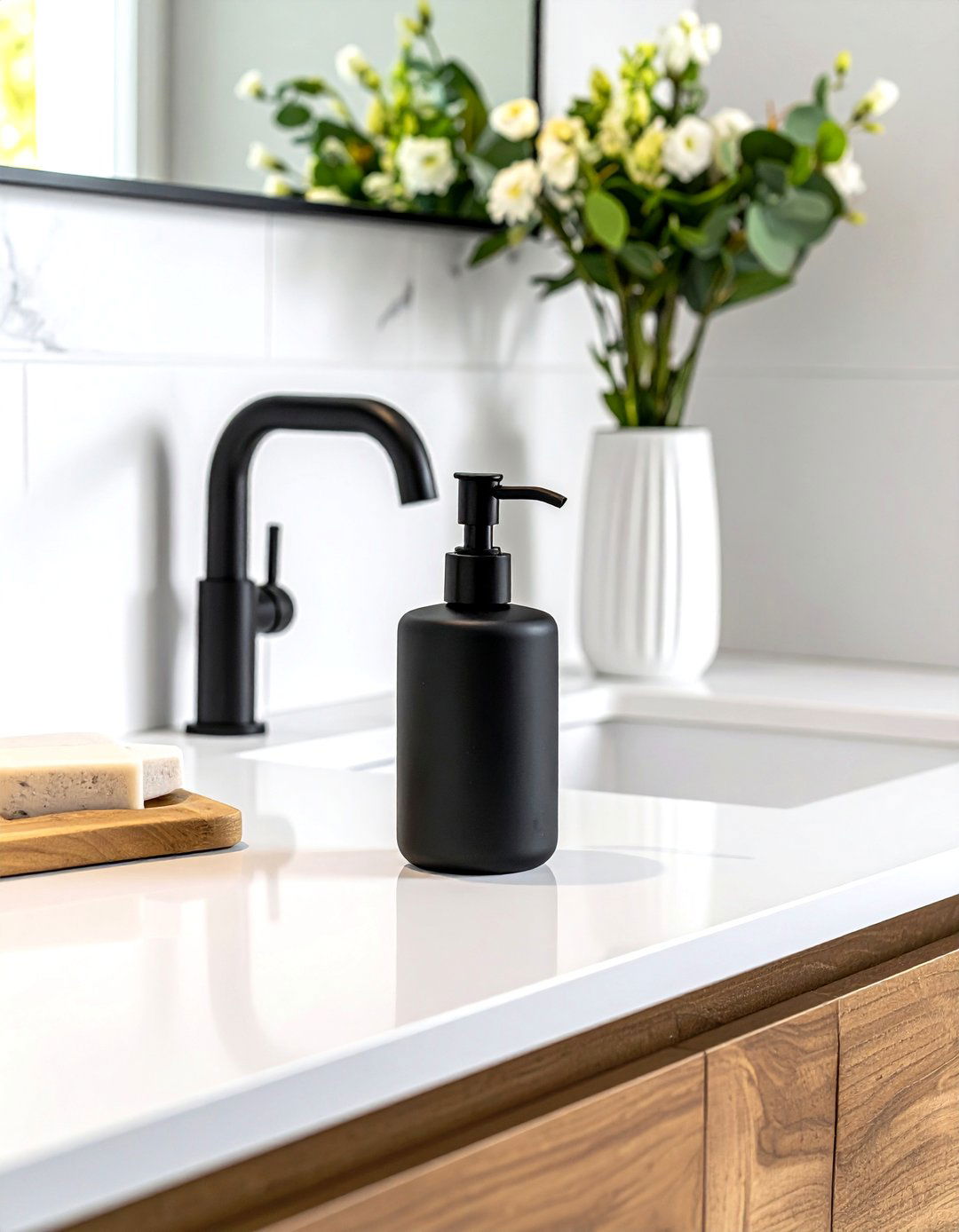 Contemporary Soap Dispenser - 30 Waterstone kitchen ideas