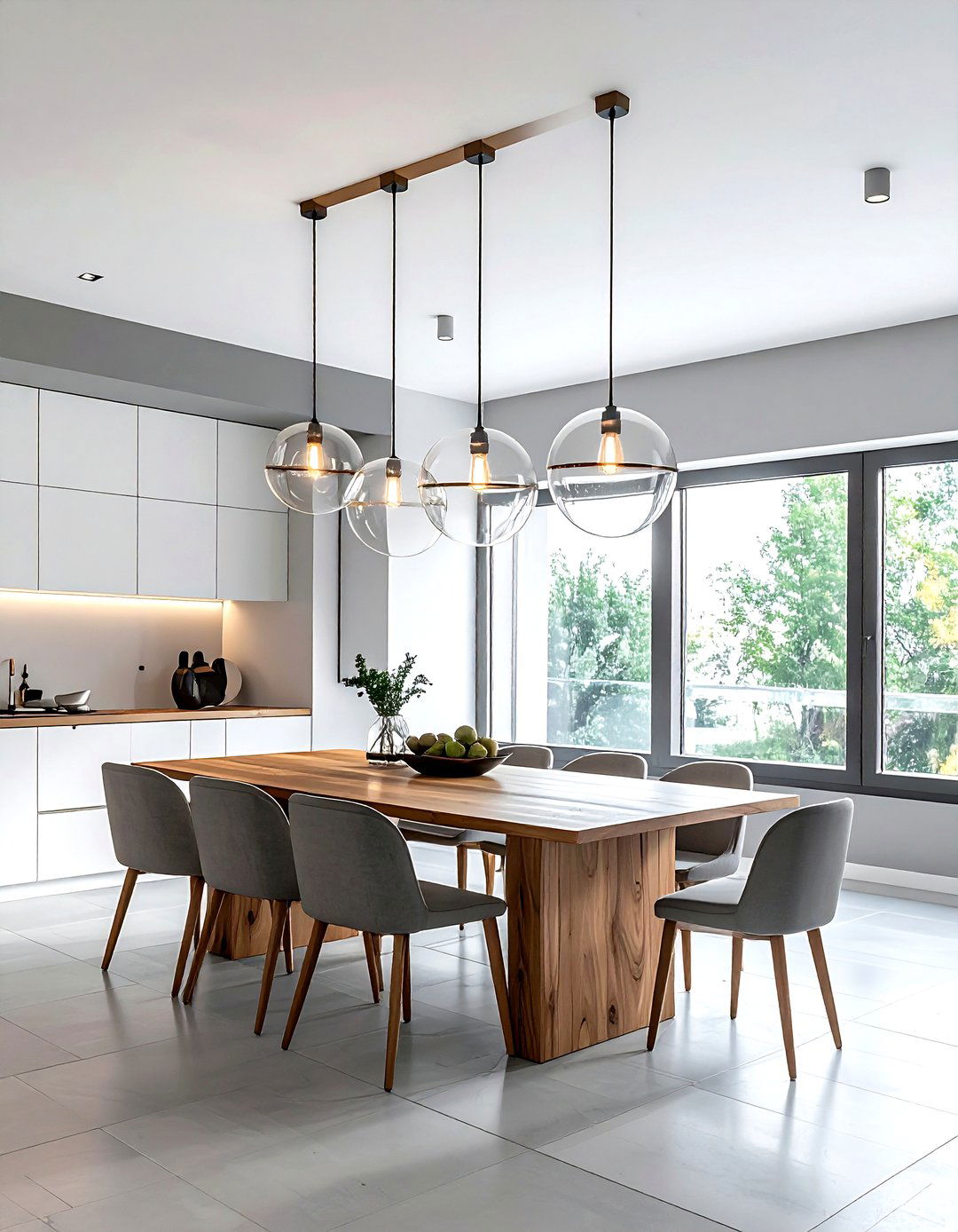 Contemporary Square Dining Room Lighting - 30 square dining room ideas