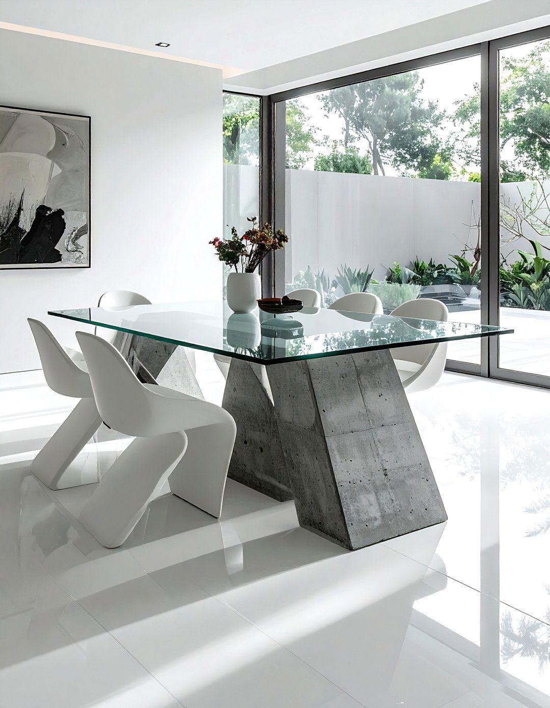Contemporary Square Dining Table - 30 square dining table ideas