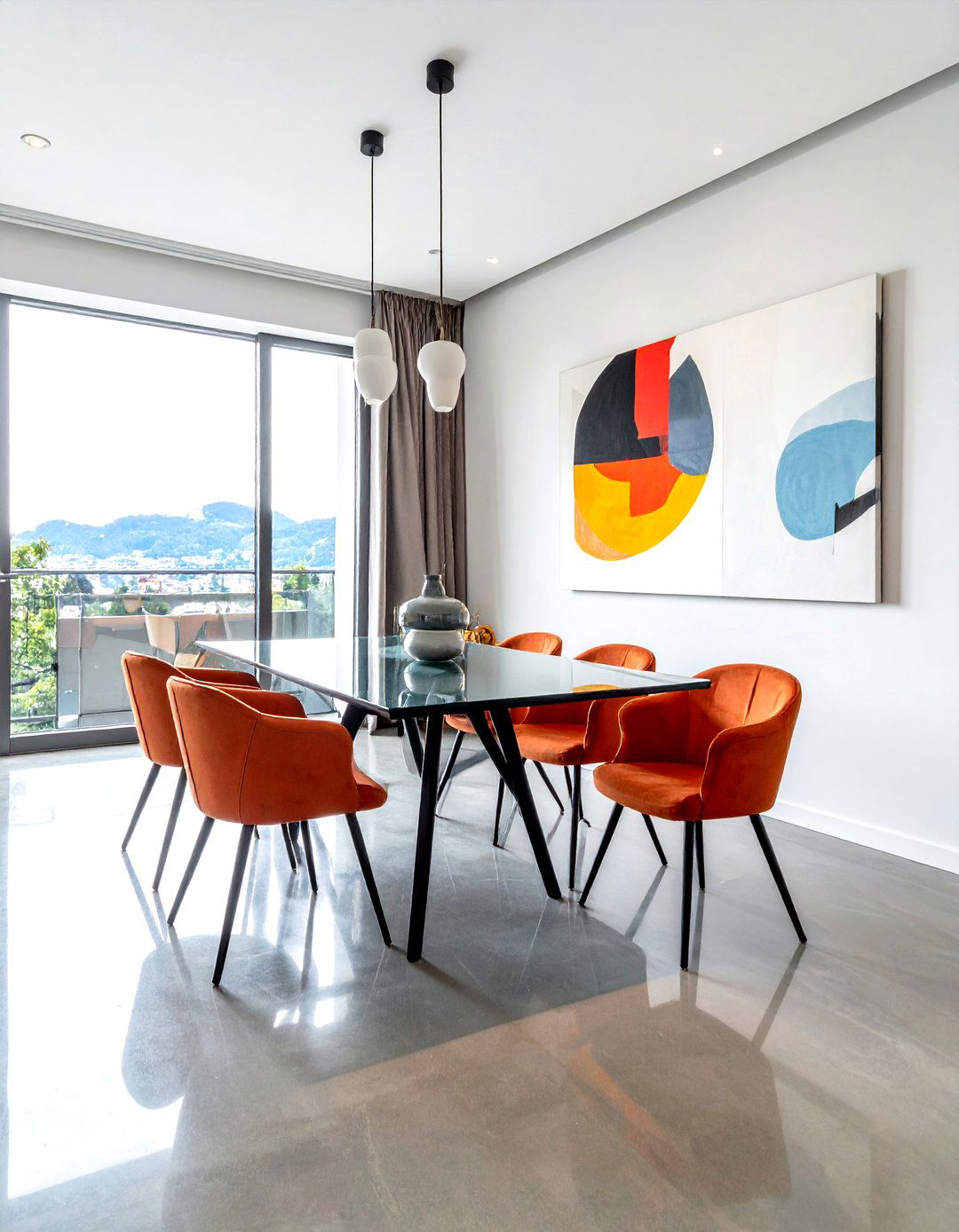 Contemporary Swiss Apartment Decor - 30 Swiss dining room ideas