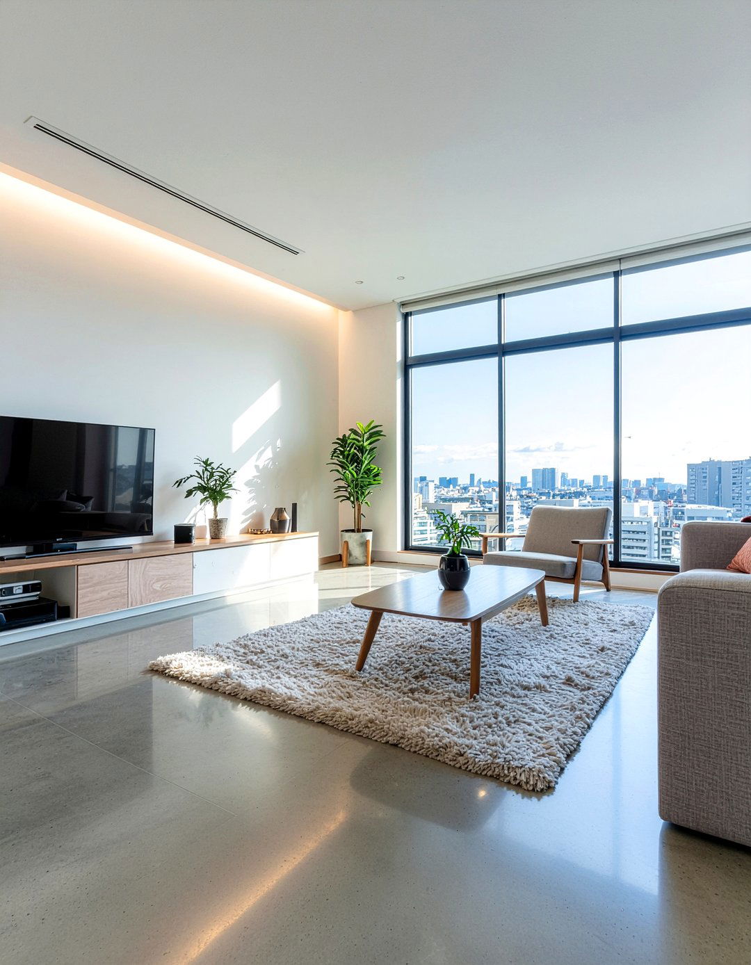 Contemporary Tokyo Apartment - 30 Japanese living room ideas