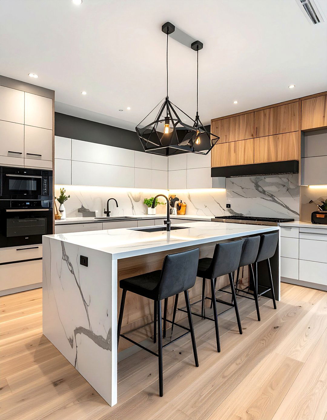 Contemporary U shaped kitchen - 30 U-shaped kitchen ideas