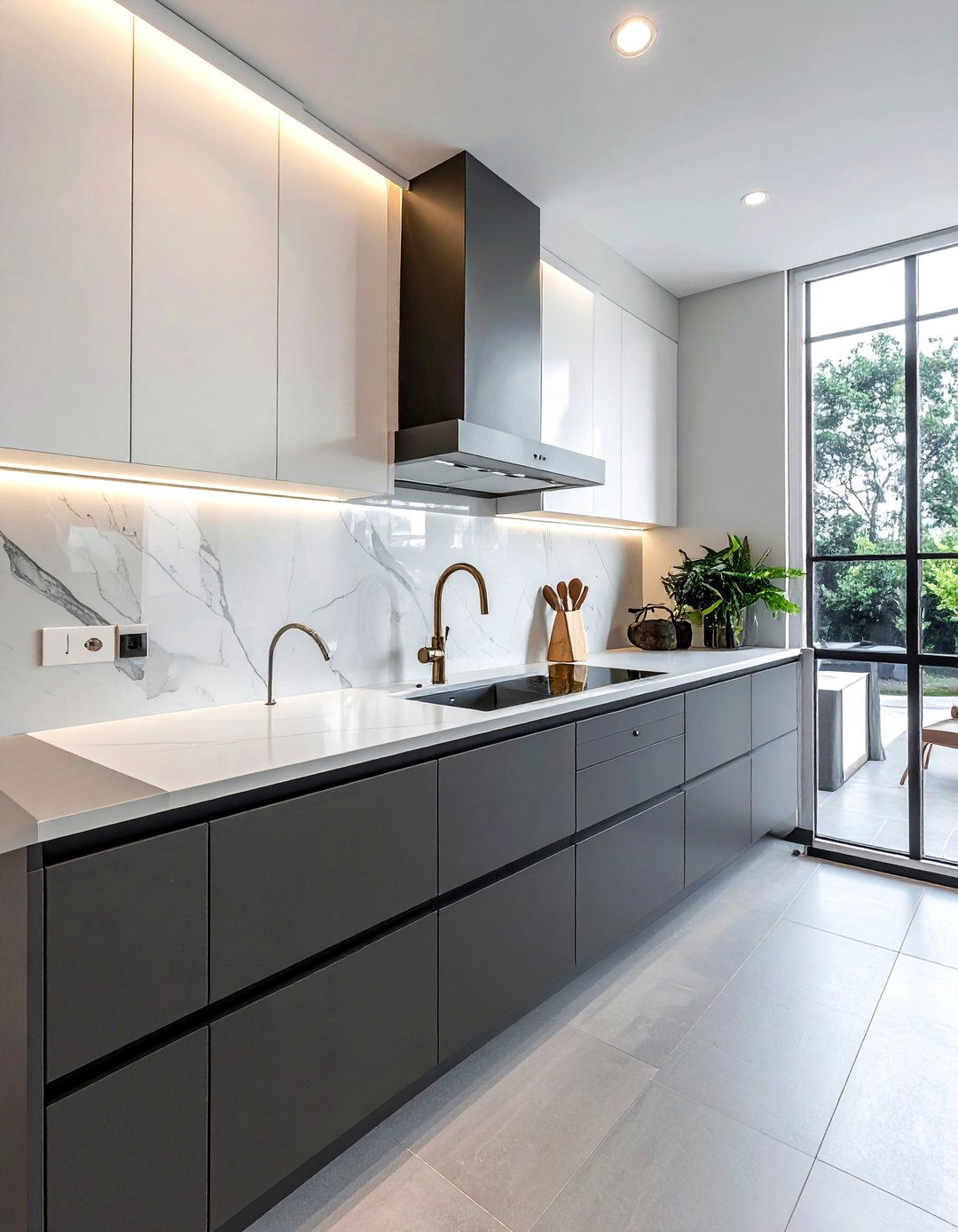 Contemporary Wall Mount Pot Filler - 30 Newport Brass kitchen ideas