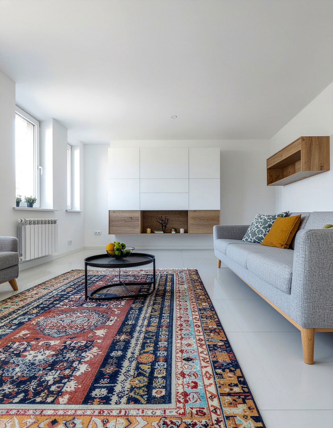 Contemporary Wall Mounted Unit - 30 living room entertainment center ideas