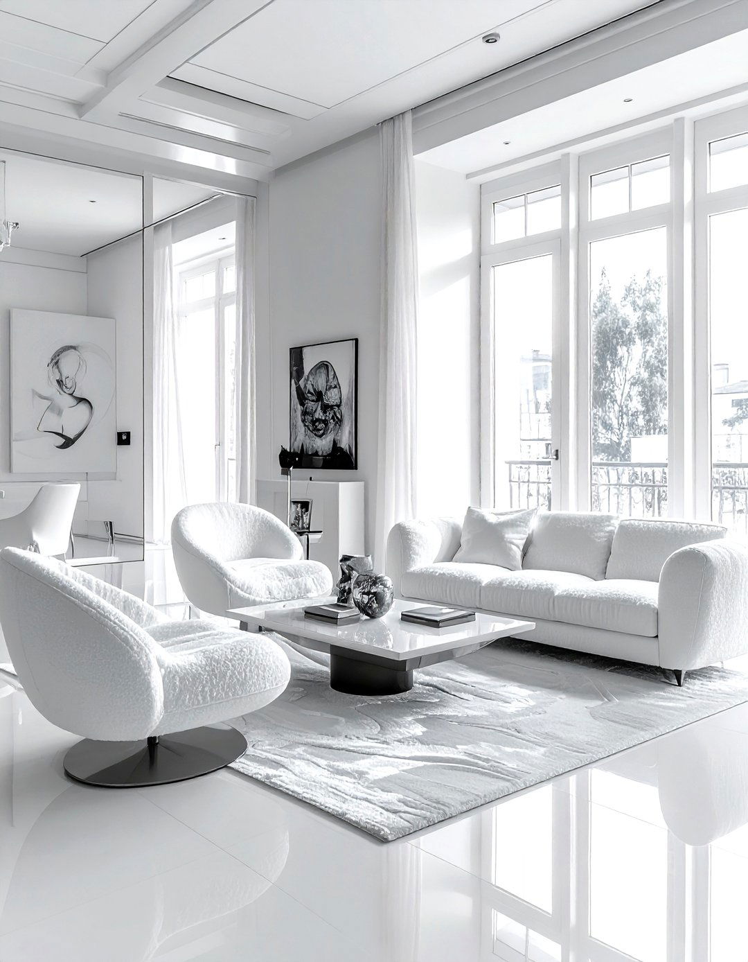 30 White Living Room Design Ideas for Every Style and Budget