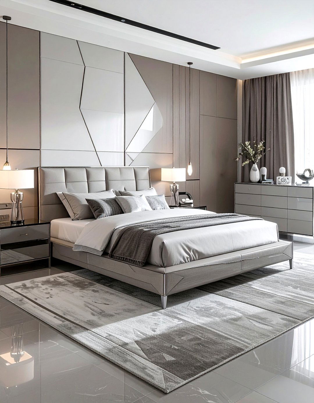 Contemporary bedroom set - 30 bedroom furniture settings