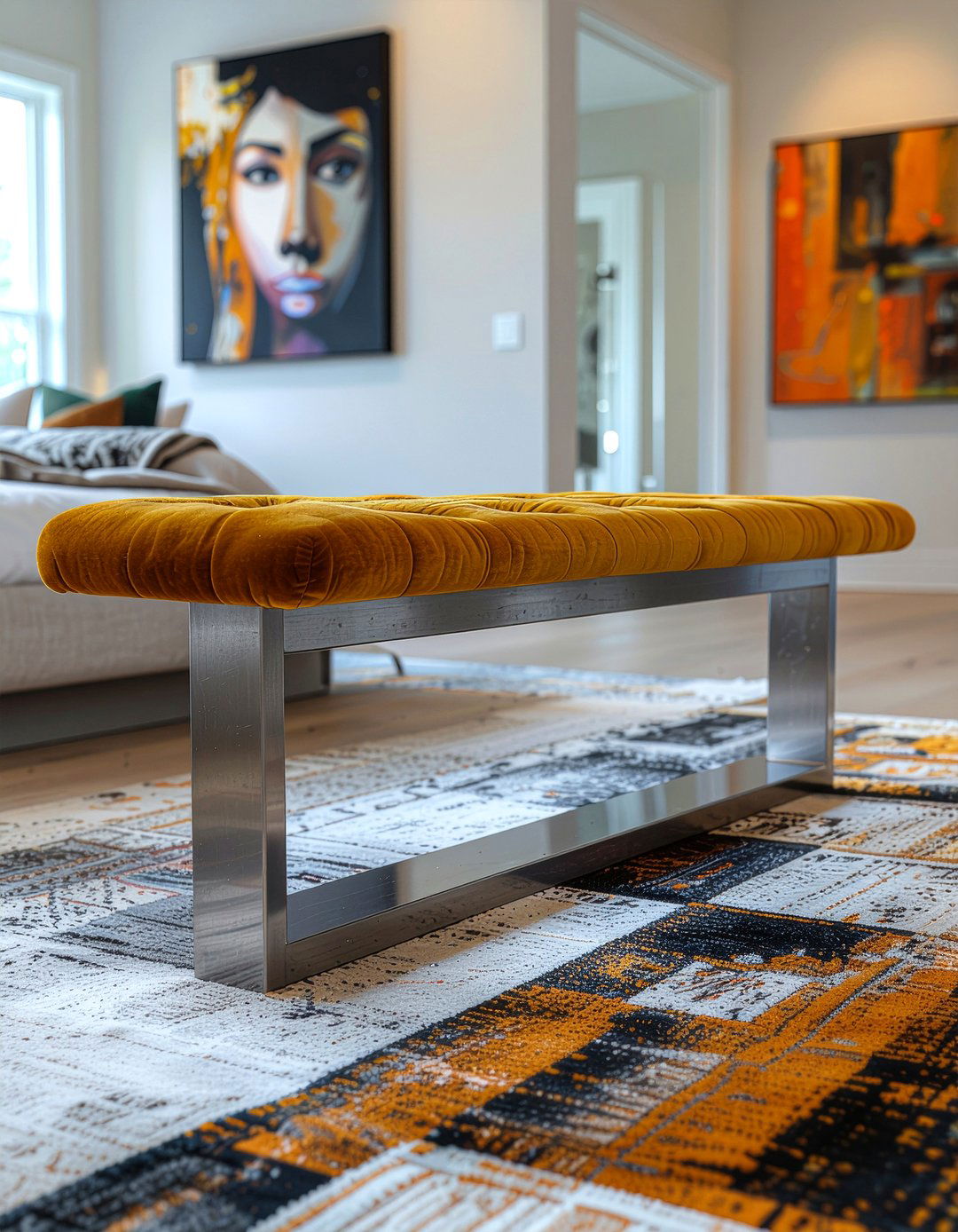 Contemporary bench - 30 bedroom end of bed benches