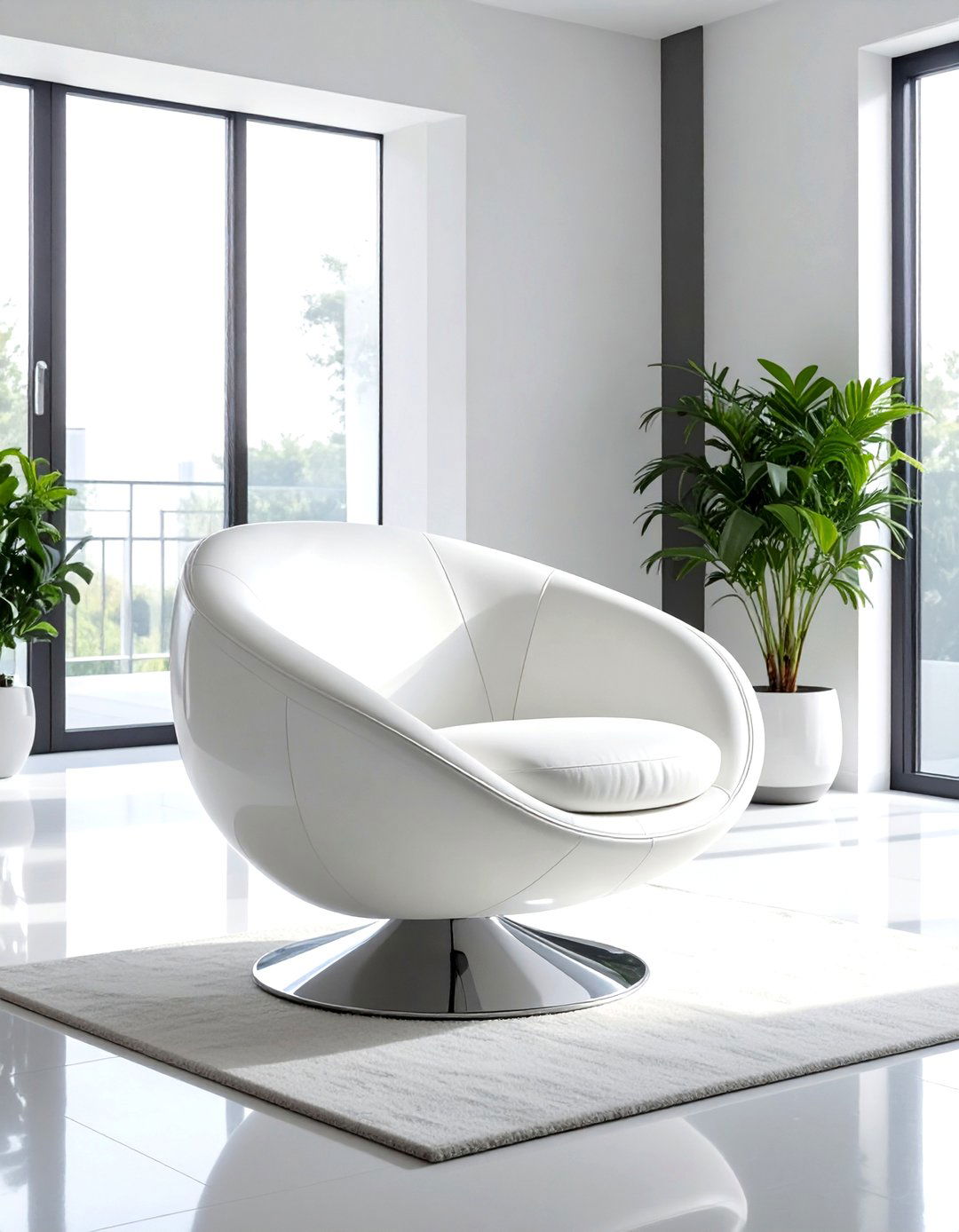 Contemporary bucket chair - 30 living room side chair ideas