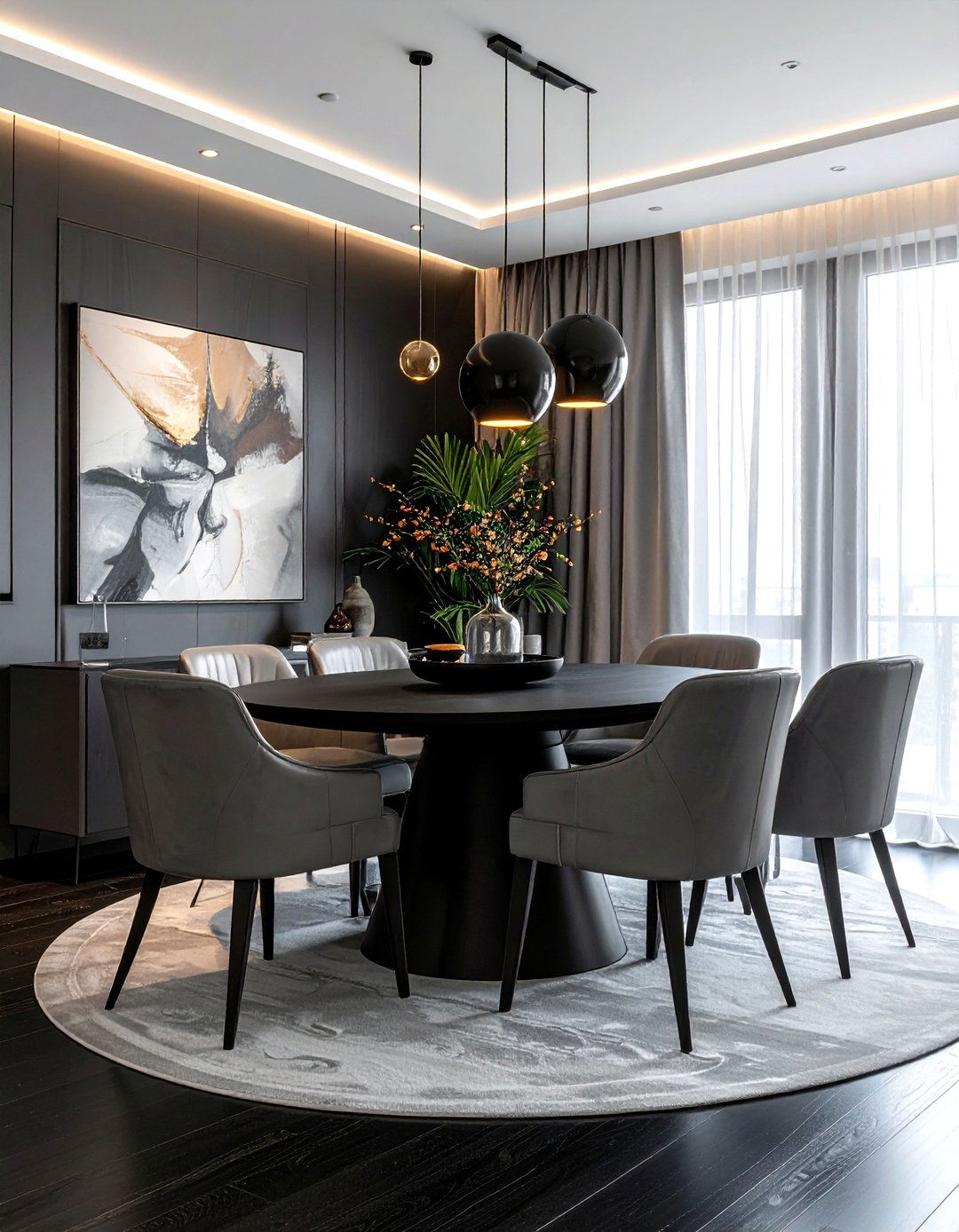 Contemporary dining room - 30 dining room before and after ideas