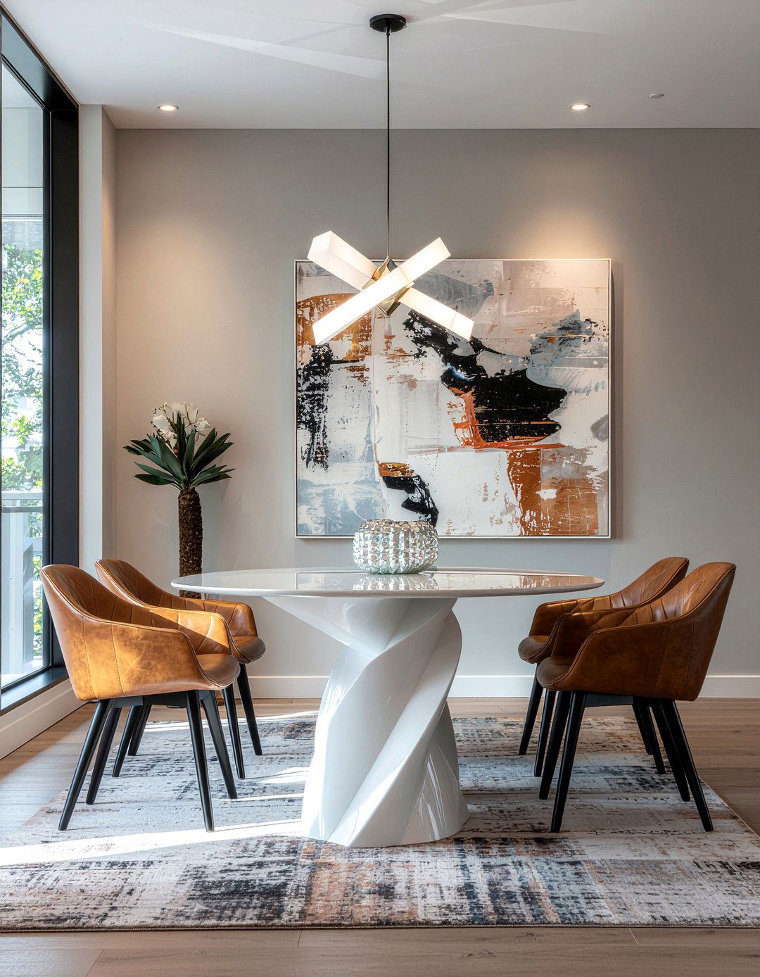 Contemporary dining room - 30 large dining room ideas