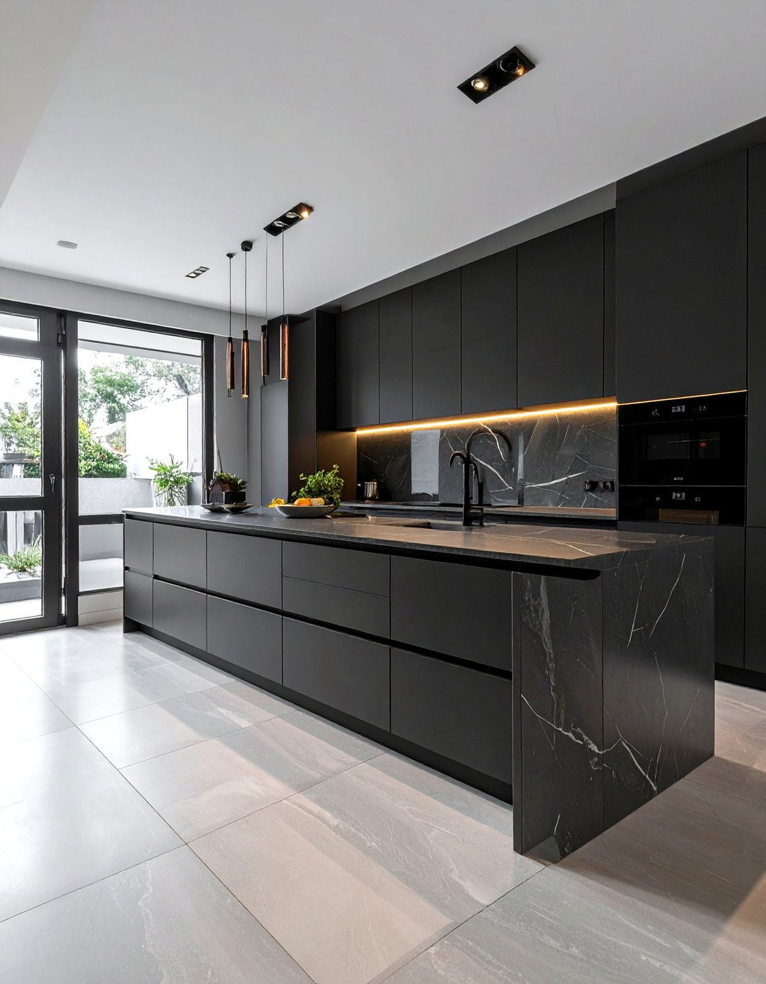Contemporary galley kitchen - 30 polished kitchen ideas