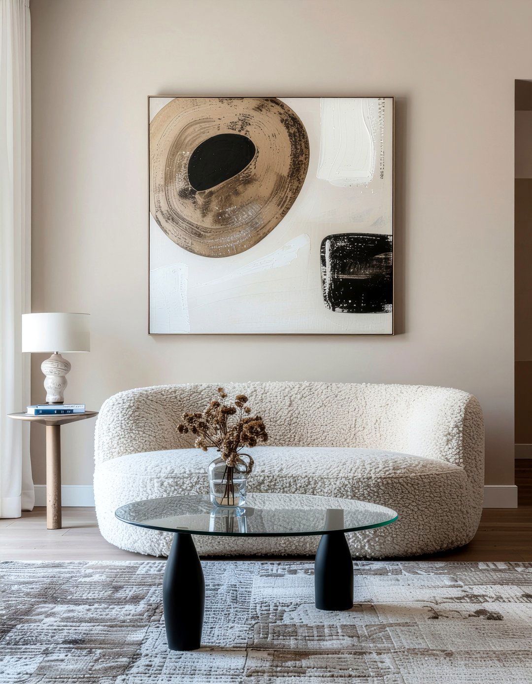 Contemporary greige living room - 30 greige living room ideas