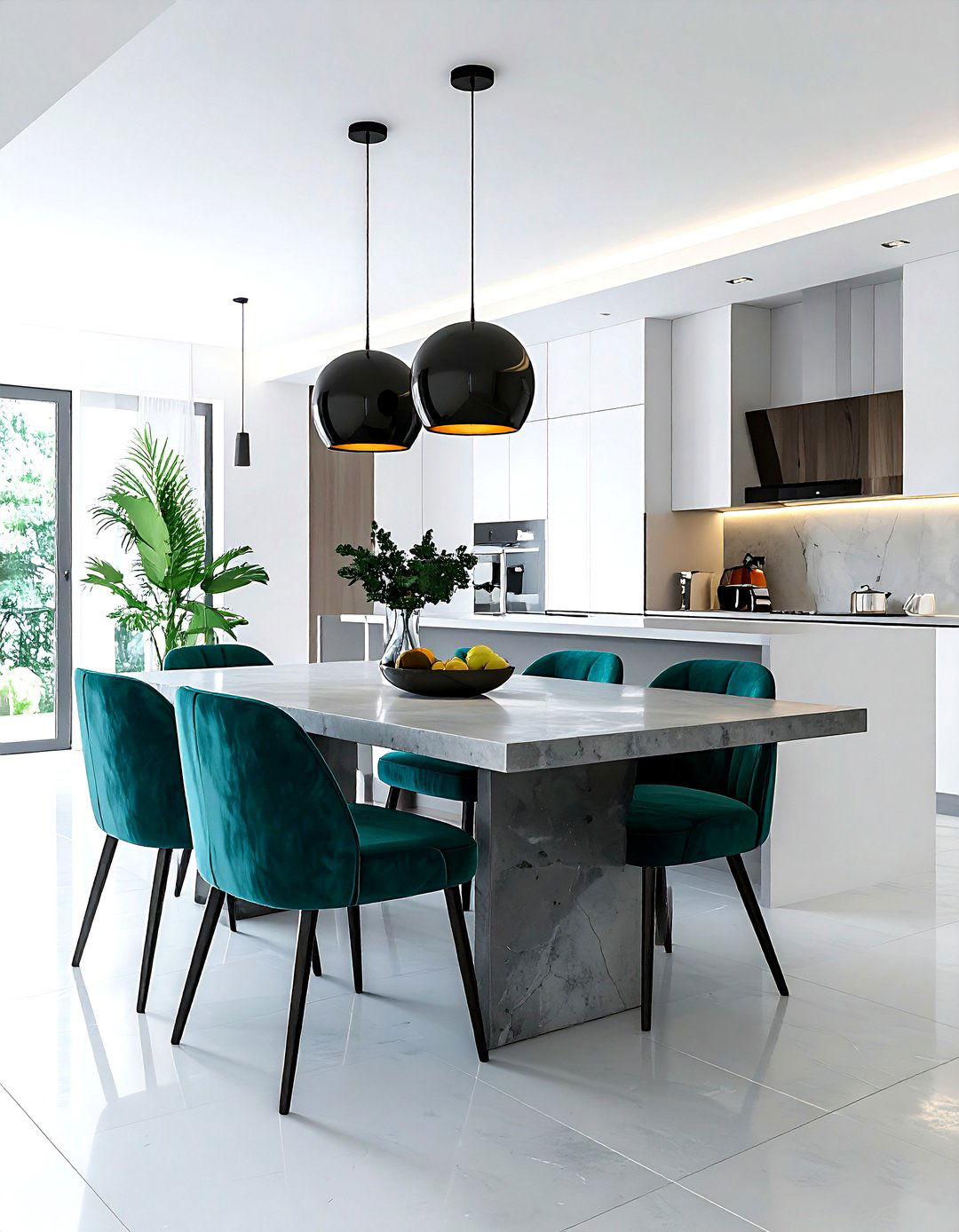 Contemporary kitchen dining - 30 kitchen dining area ideas