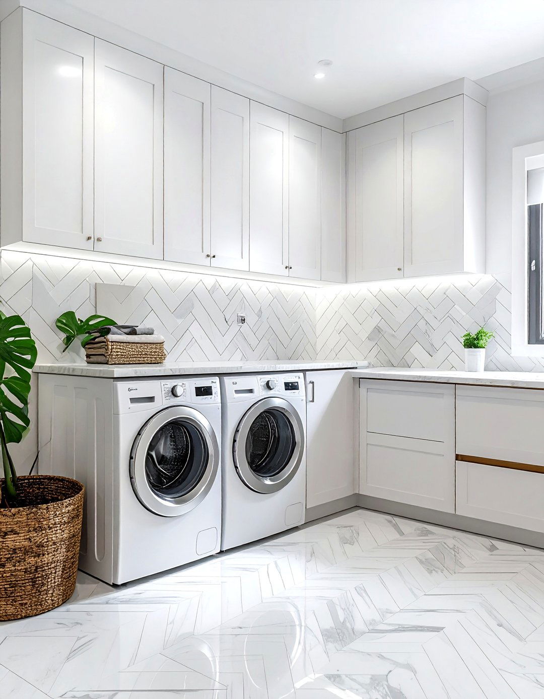 Contemporary laundry room - 30 inspiring decor ideas