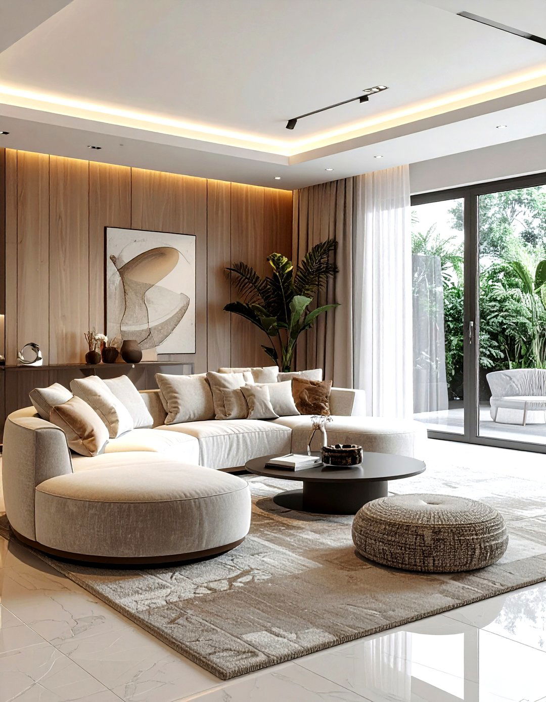 Contemporary living room - 30 living room soft settings