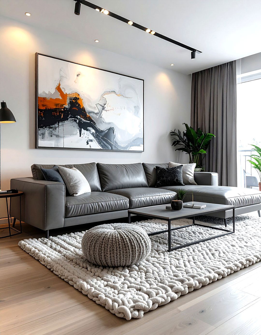 Contemporary living room - 30 living room warm settings