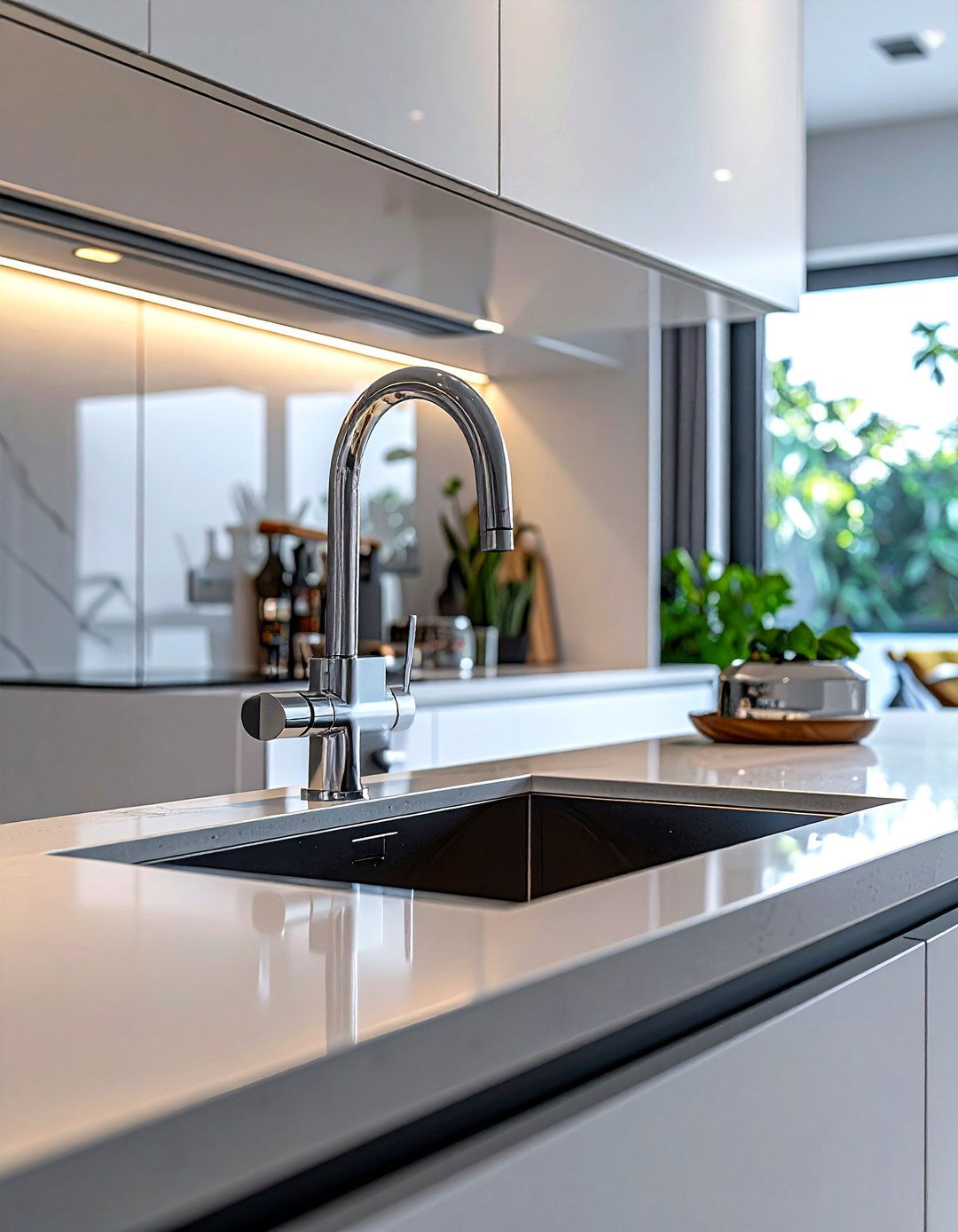 Contemporary nickel kitchen faucet - 30 nickel kitchen faucet ideas