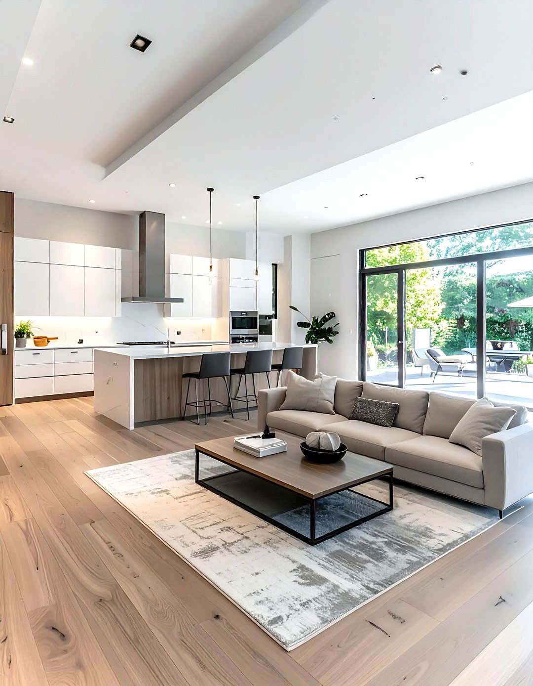 Contemporary open floor plan - 30 curated decor ideas