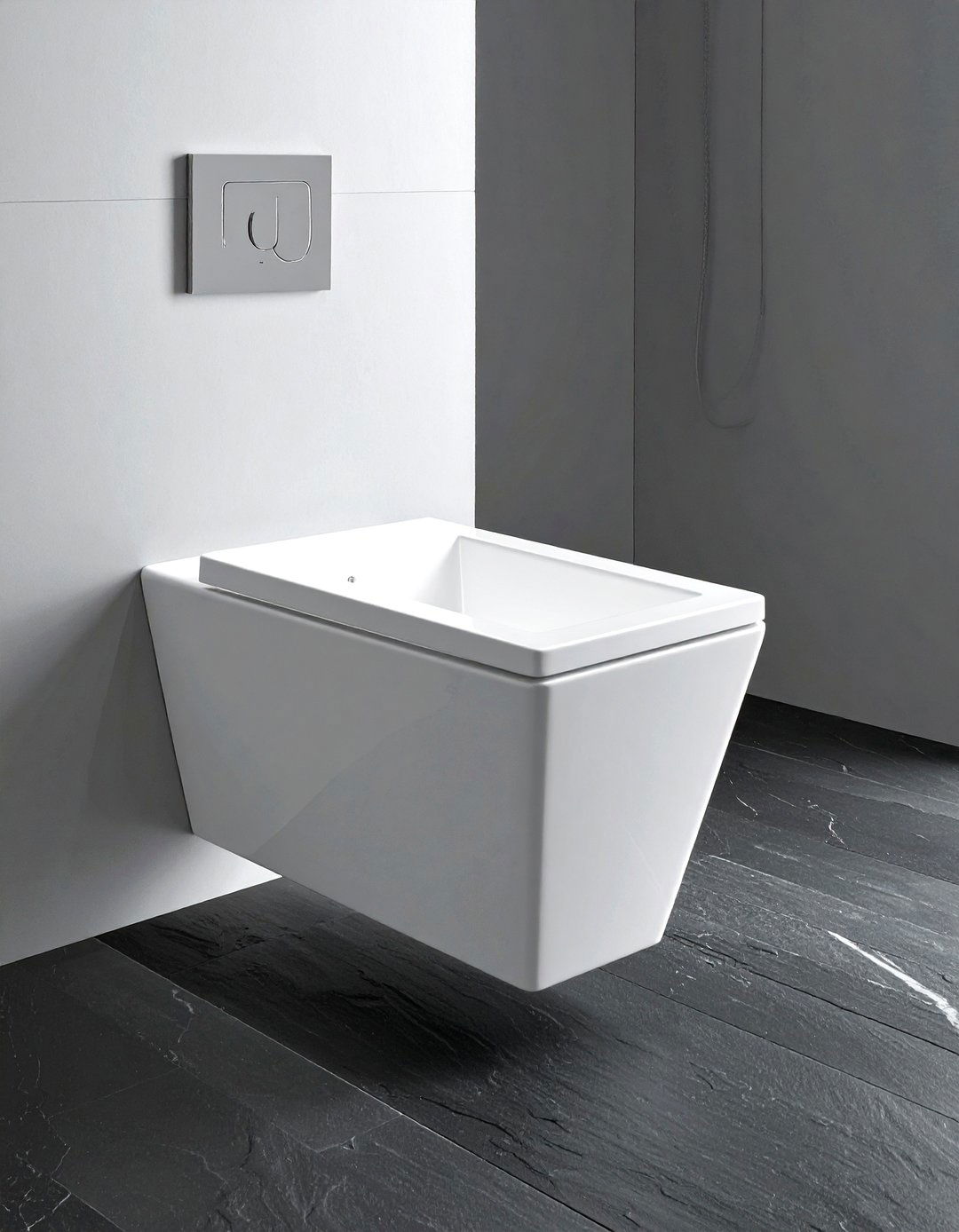 Contemporary square bidet toilet - 30 bidet toilet ideas