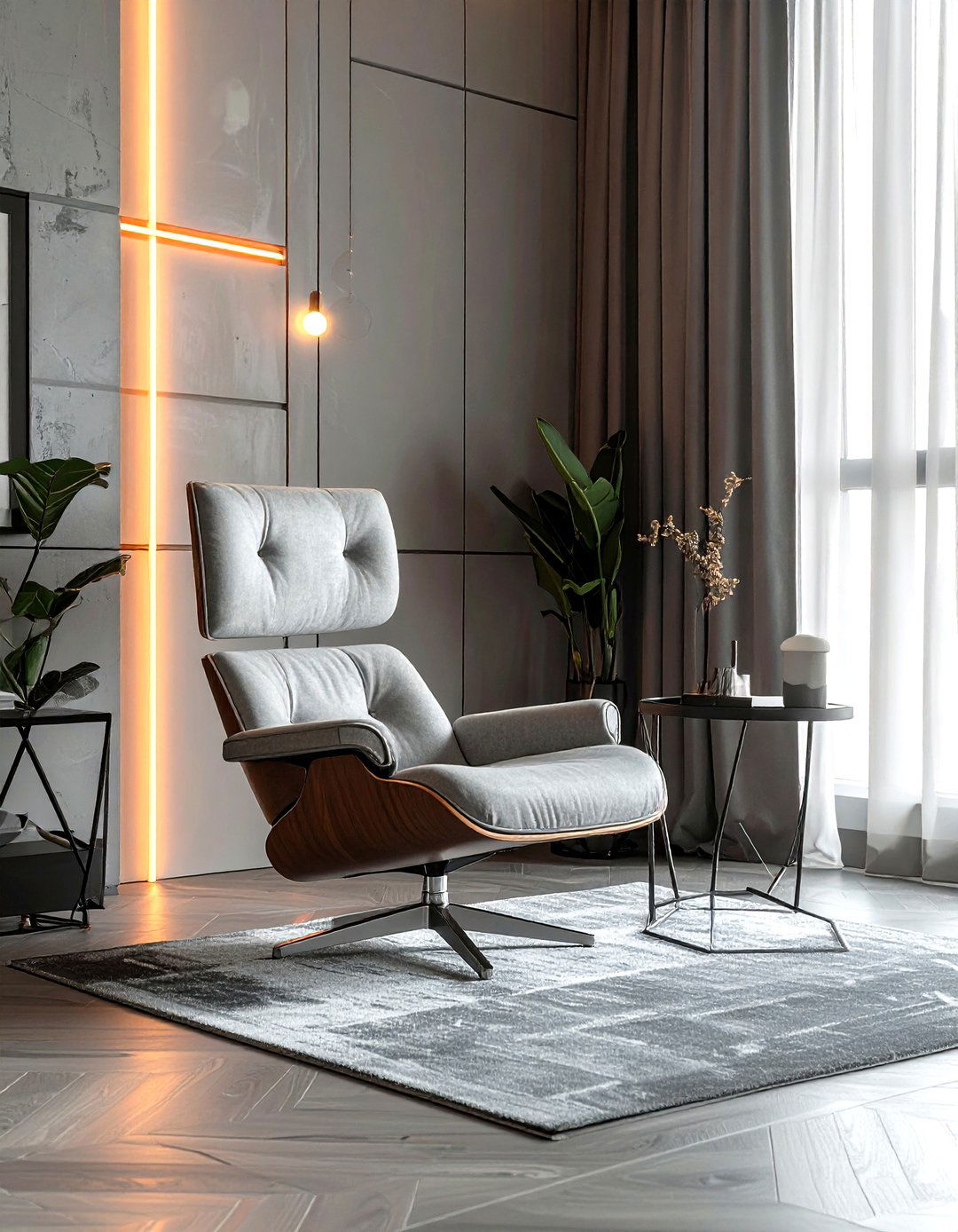 Contemporary swivel chair - 30 living room swivel chairs