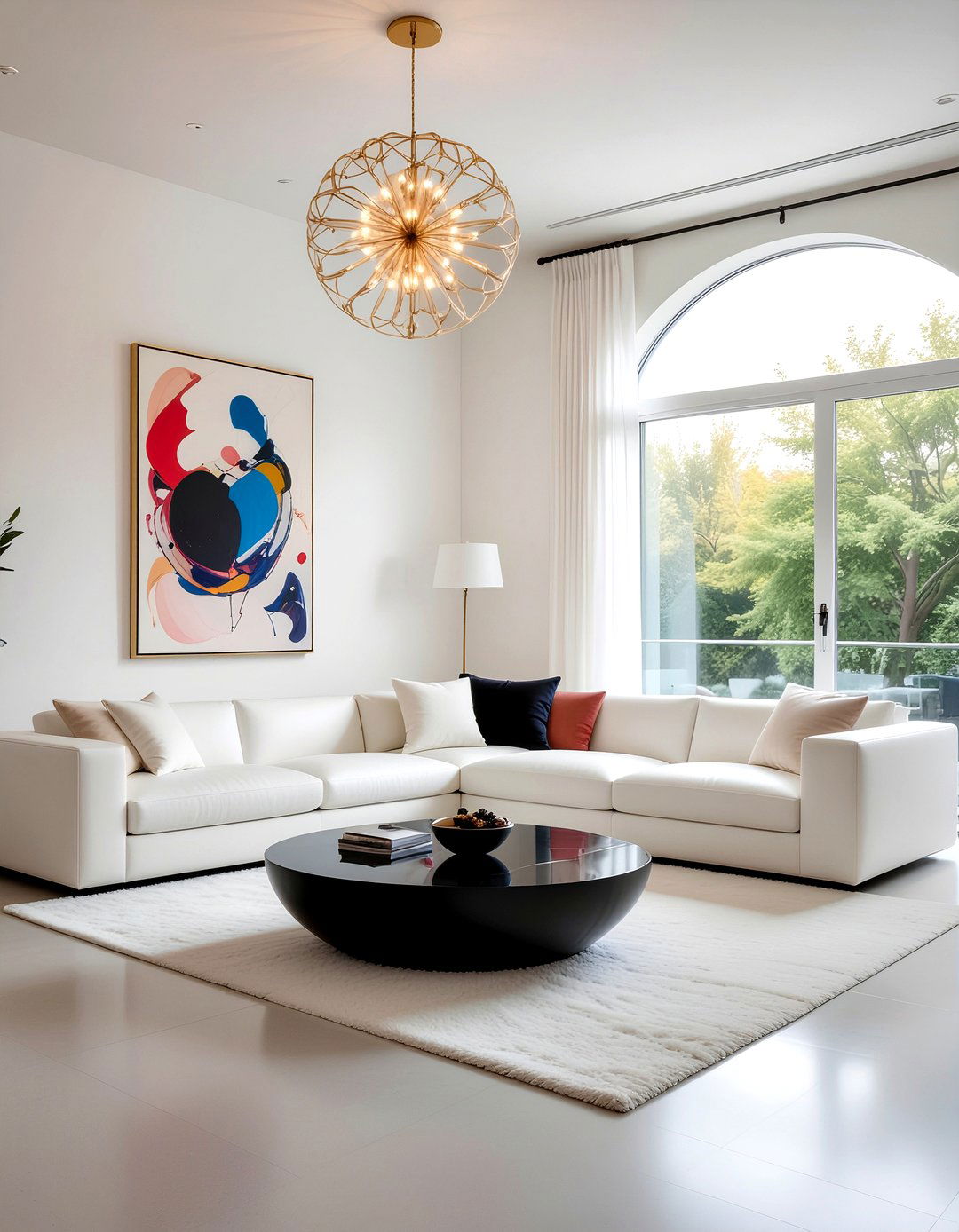 Contemporary white living room - 30 off-white living room ideas