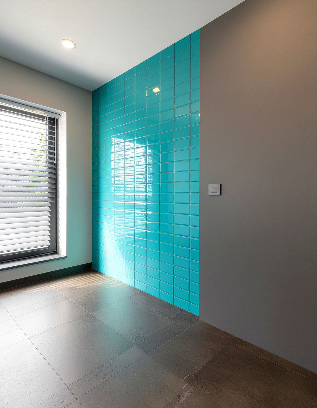 Contrast Tile Shower Niche - 30 bathroom niche ideas