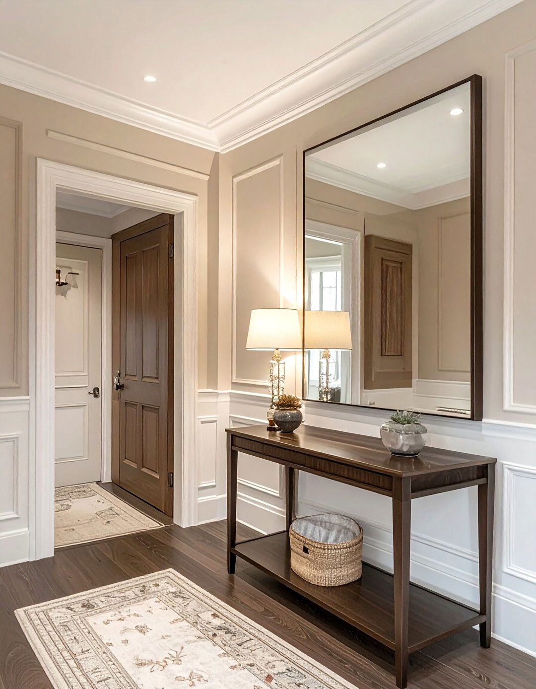 Contrasting trim and paneling - 30 wainscoting ideas