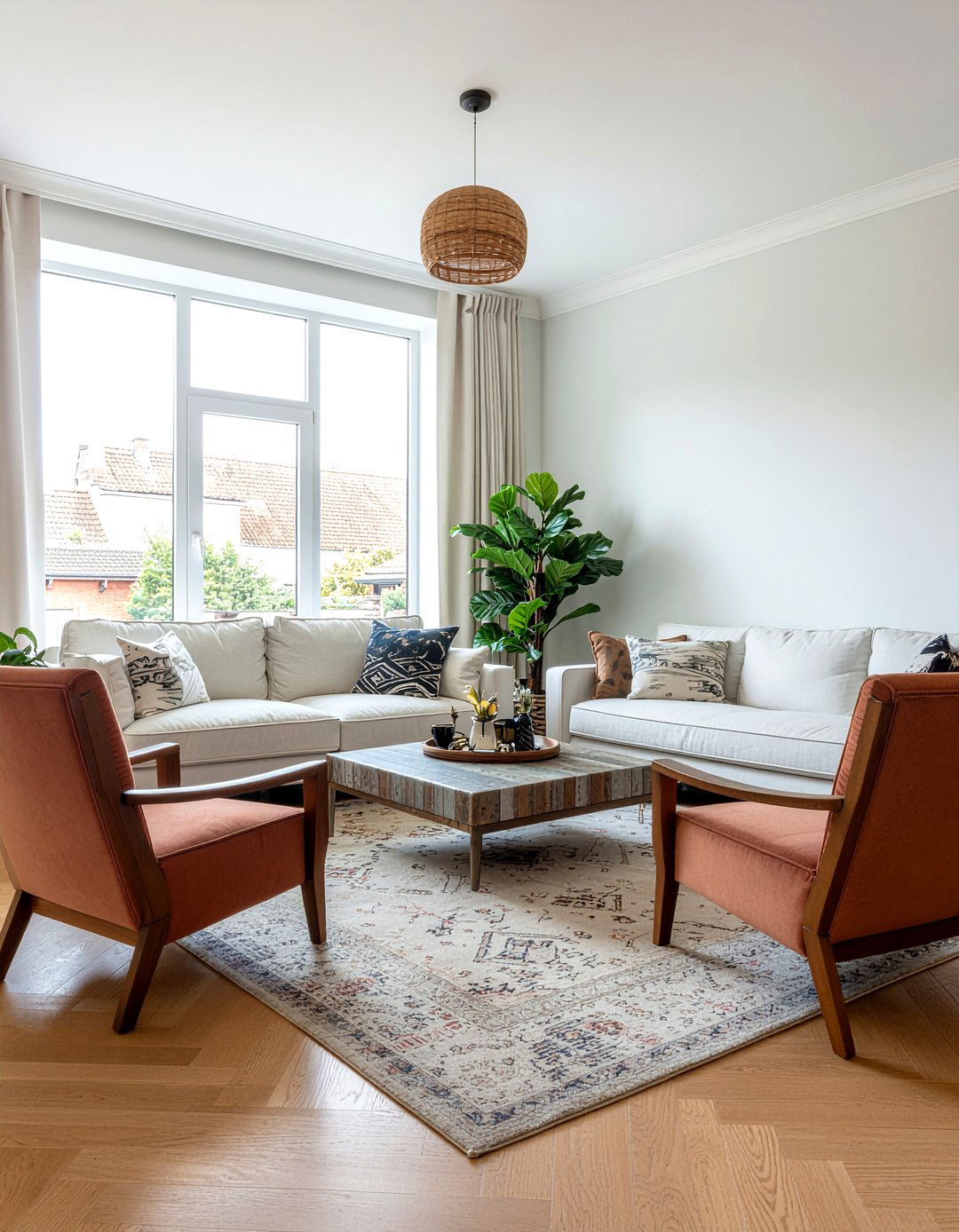 Conversation Area Two Sofas - 30 living room two sofa ideas