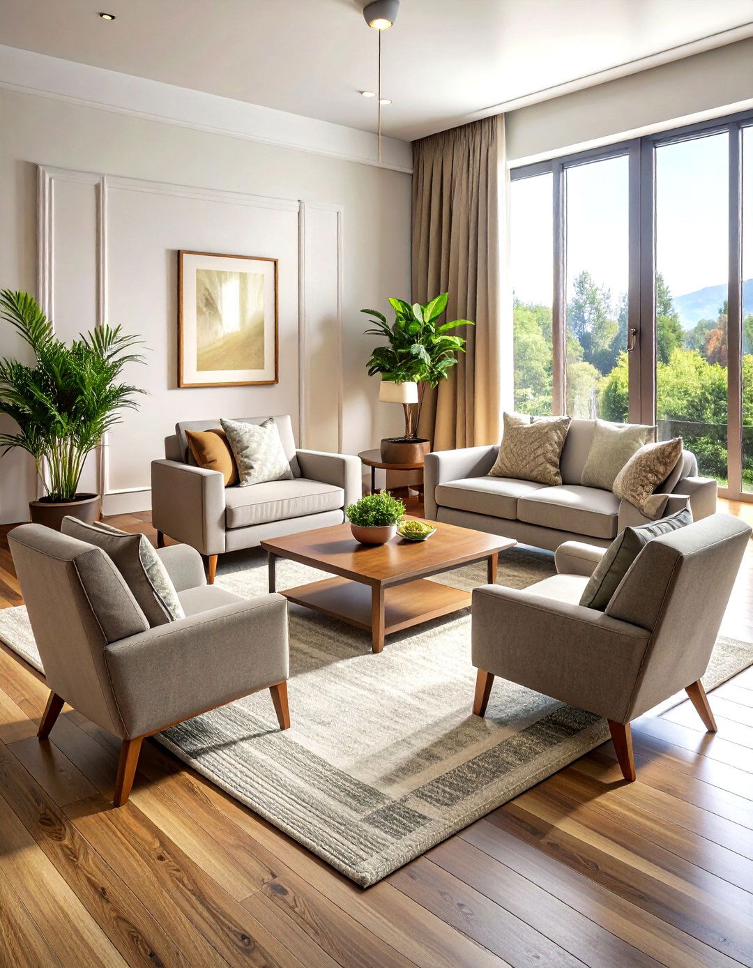 Conversation Circle Layout - 30 living room furniture arrangement