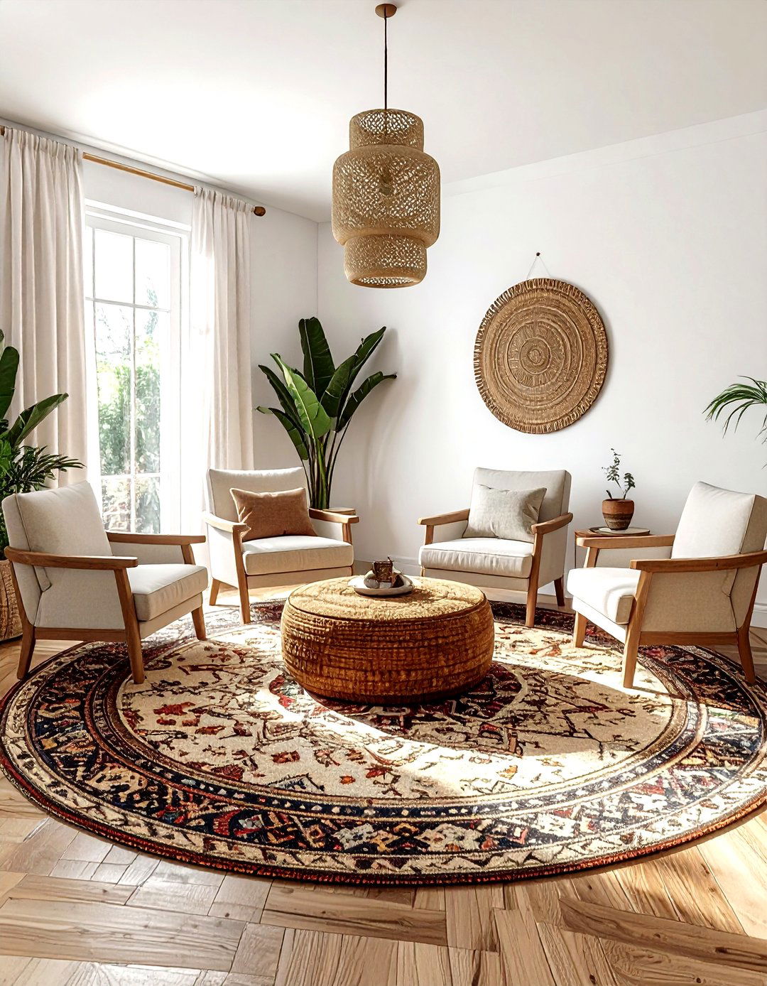 Conversation area living room - 30 living room floor plan ideas