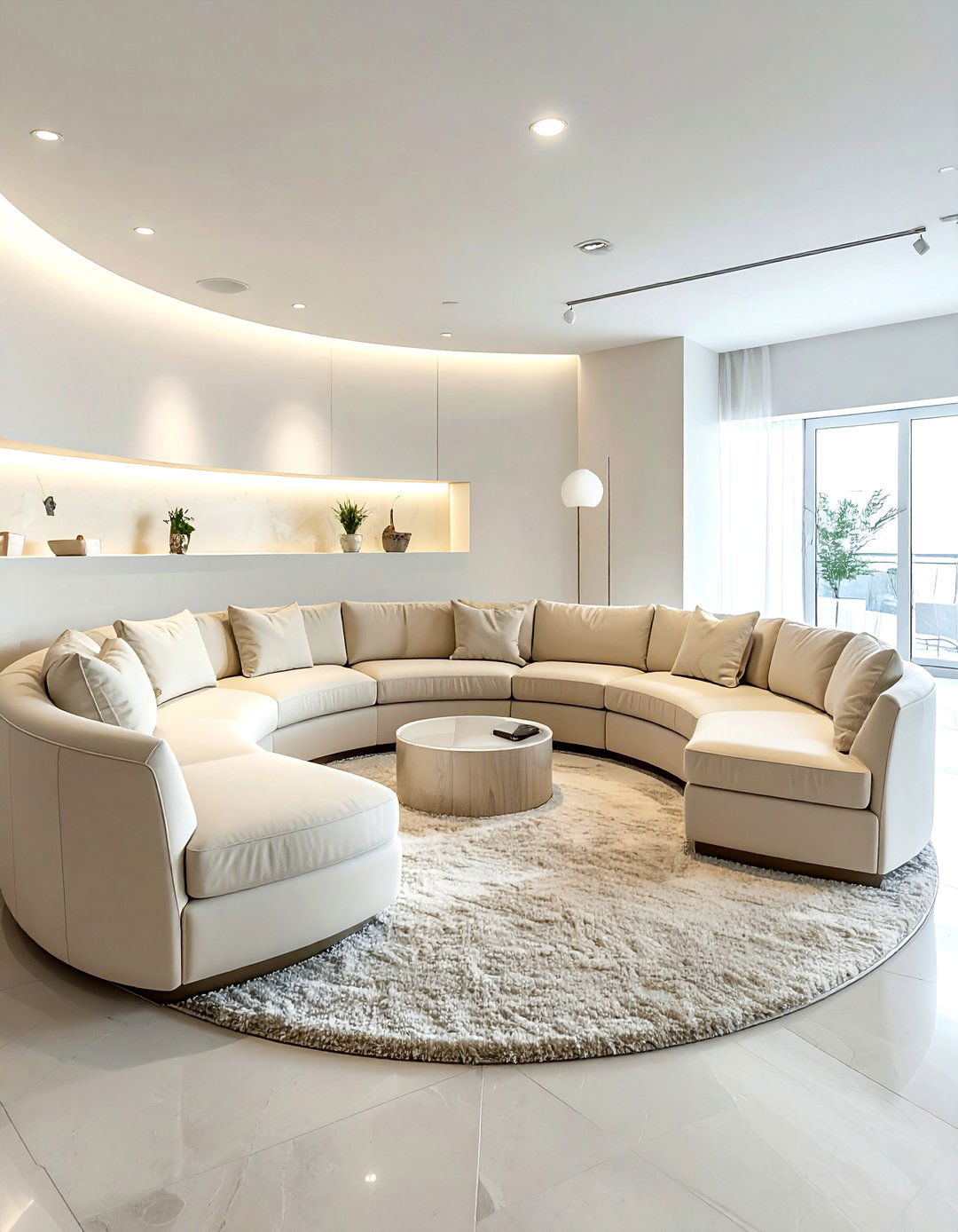 Conversation pit - 30 living room hosting ideas