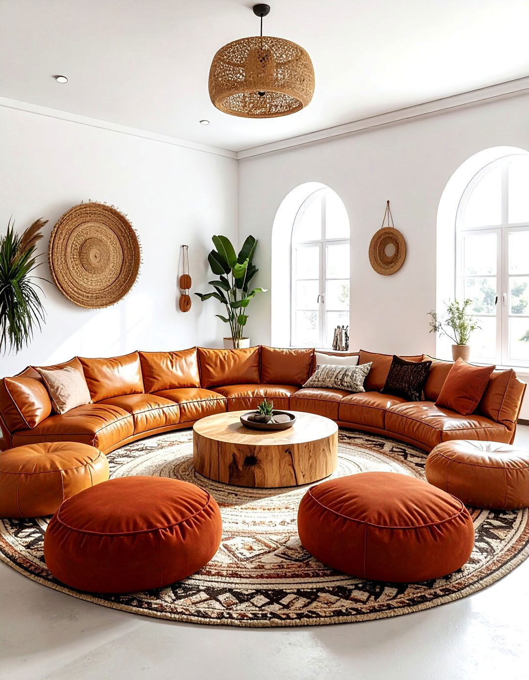 Conversation pit furniture arrangement - 30 living room furniture placement