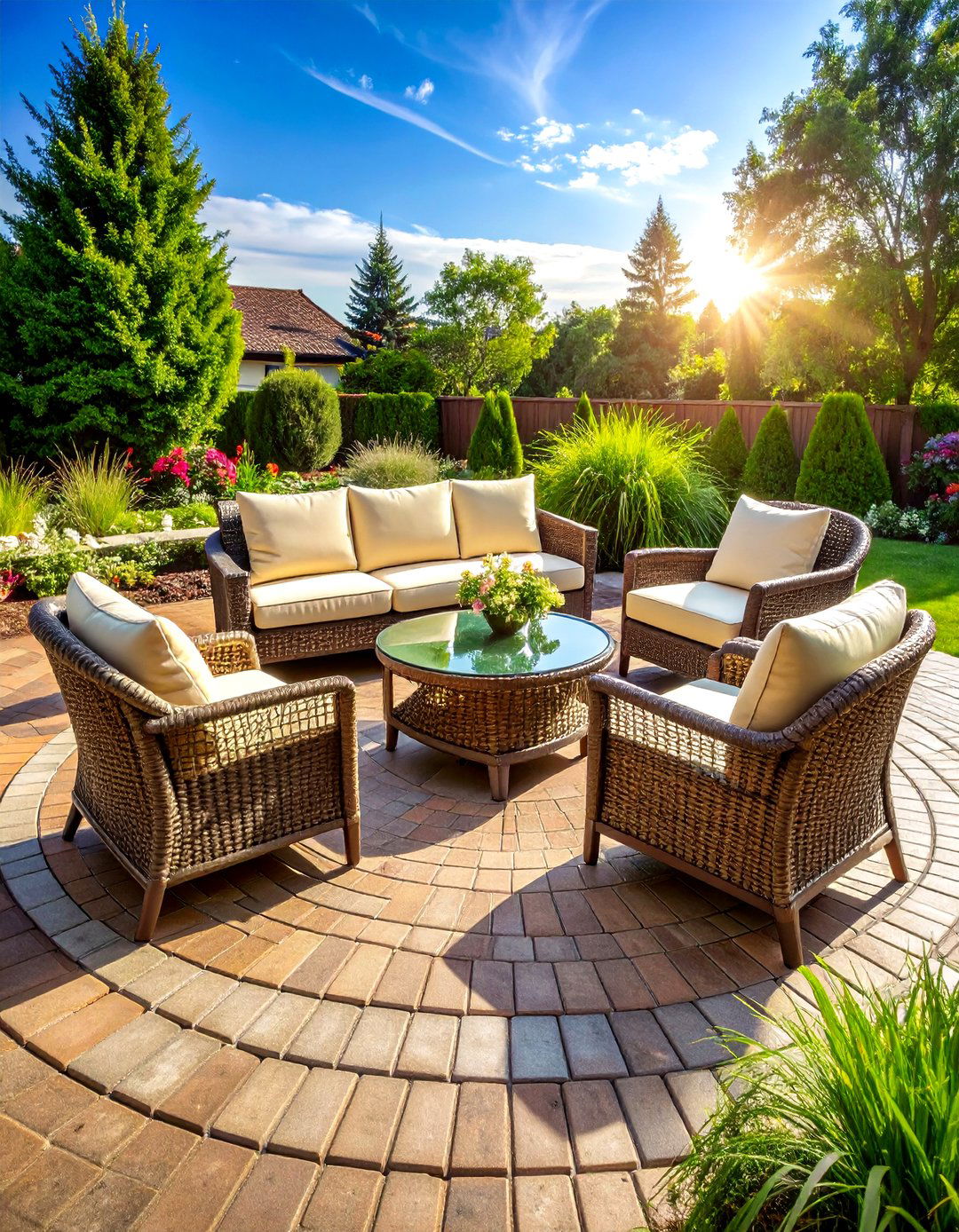 Conversation set - 30 outdoor furniture ideas