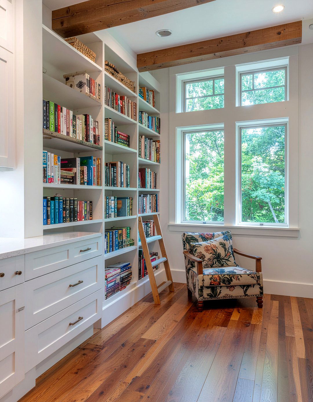 Cookbook Library Kitchen Bump Out - 30 kitchen bump out ideas