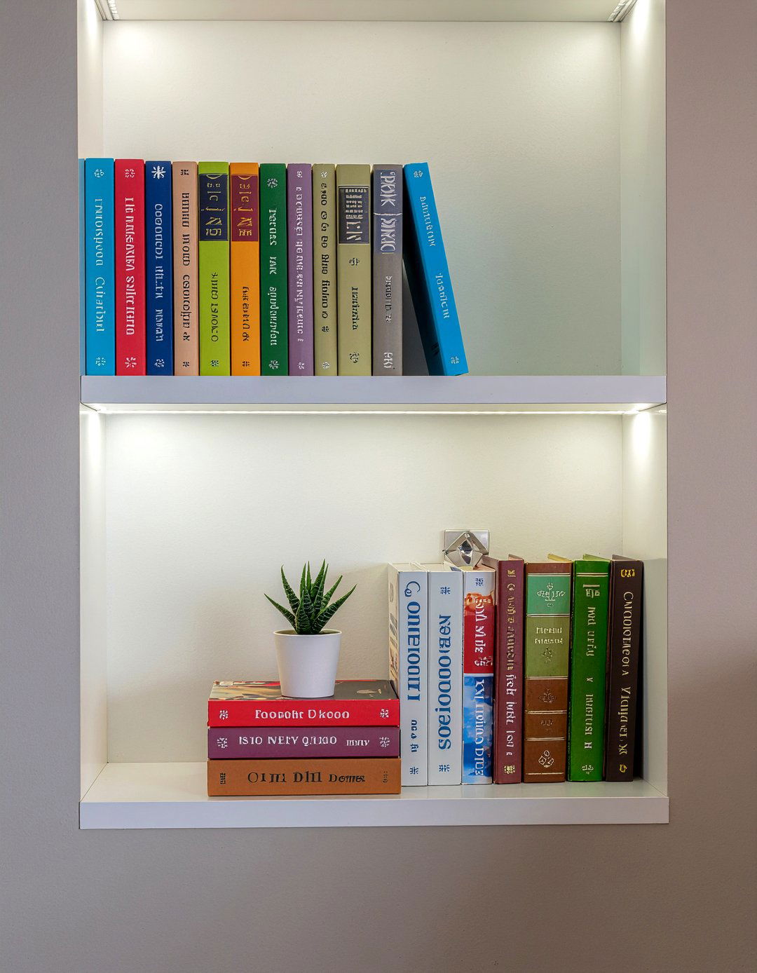 Cookbook Shelf Niche - 30 kitchen niche ideas