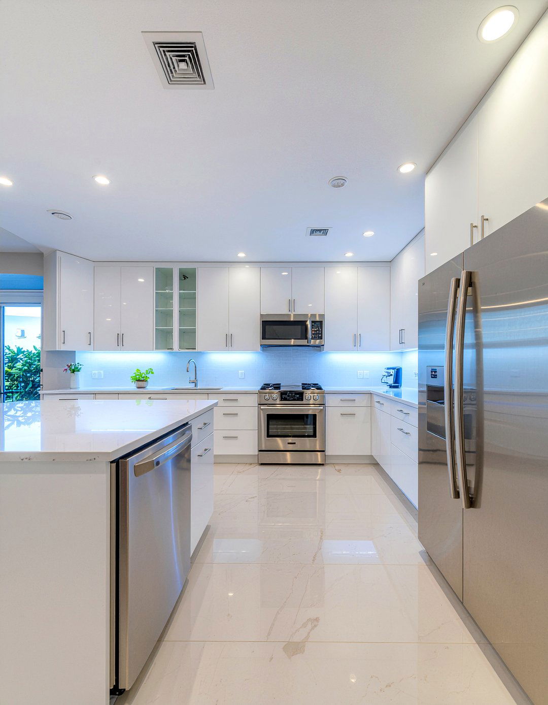 Cool white recessed lighting - 30 recessed lighting kitchen ideas