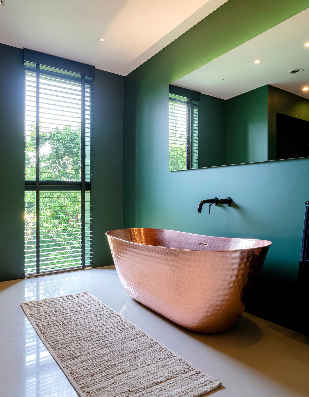 Copper Bathroom - 30 bathroom color ideas