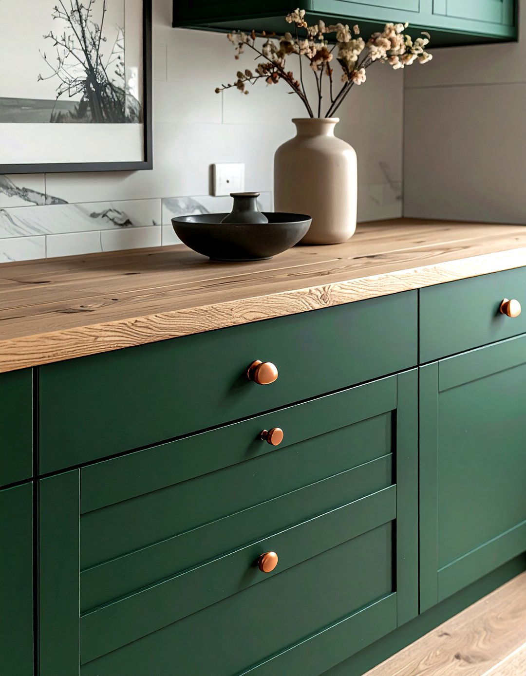 Copper Cabinet Hardware - 30 copper accent kitchen ideas