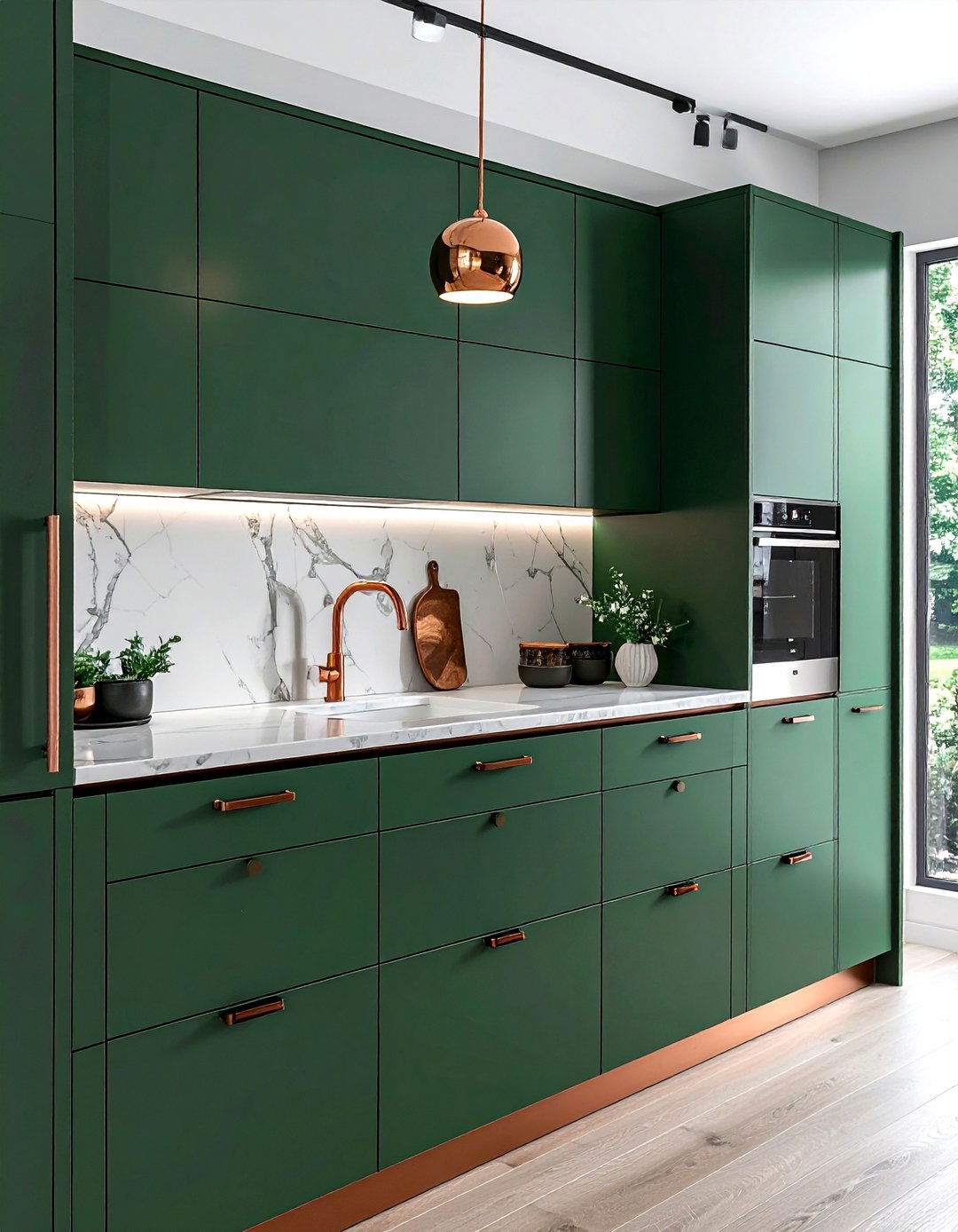 Copper Cabinet Hardware - 30 copper accent ideas