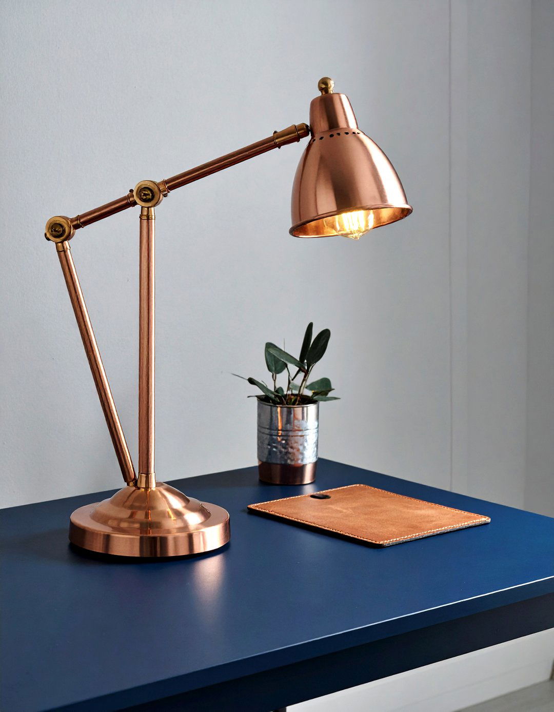 Copper Desk Lamp - 30 desk lamp ideas