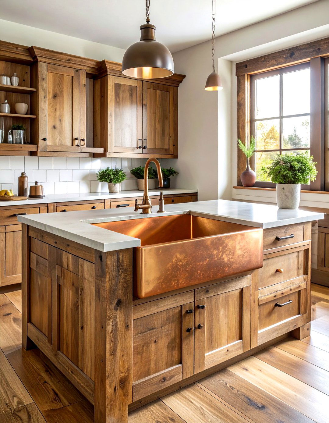 Copper Drop In Sink - 30 drop-in sink kitchen ideas