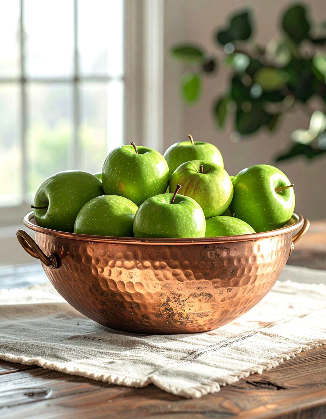 Copper Fruit Bowl - 30 copper accent kitchen ideas