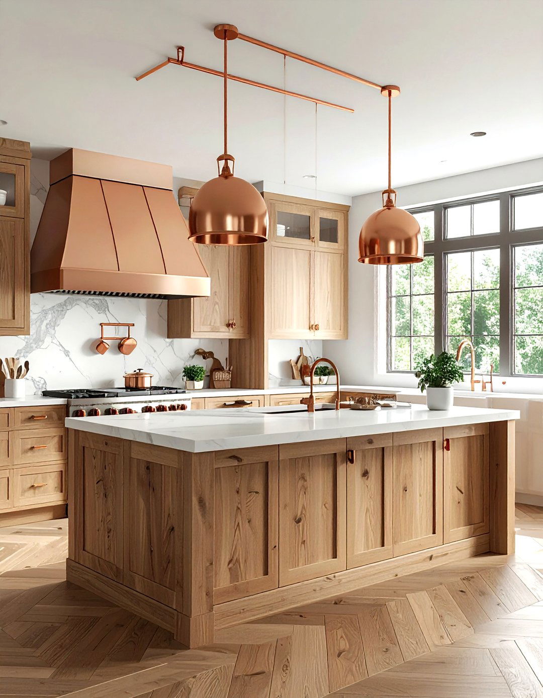 Copper Kitchen Accents - 30 ultimate kitchen ideas