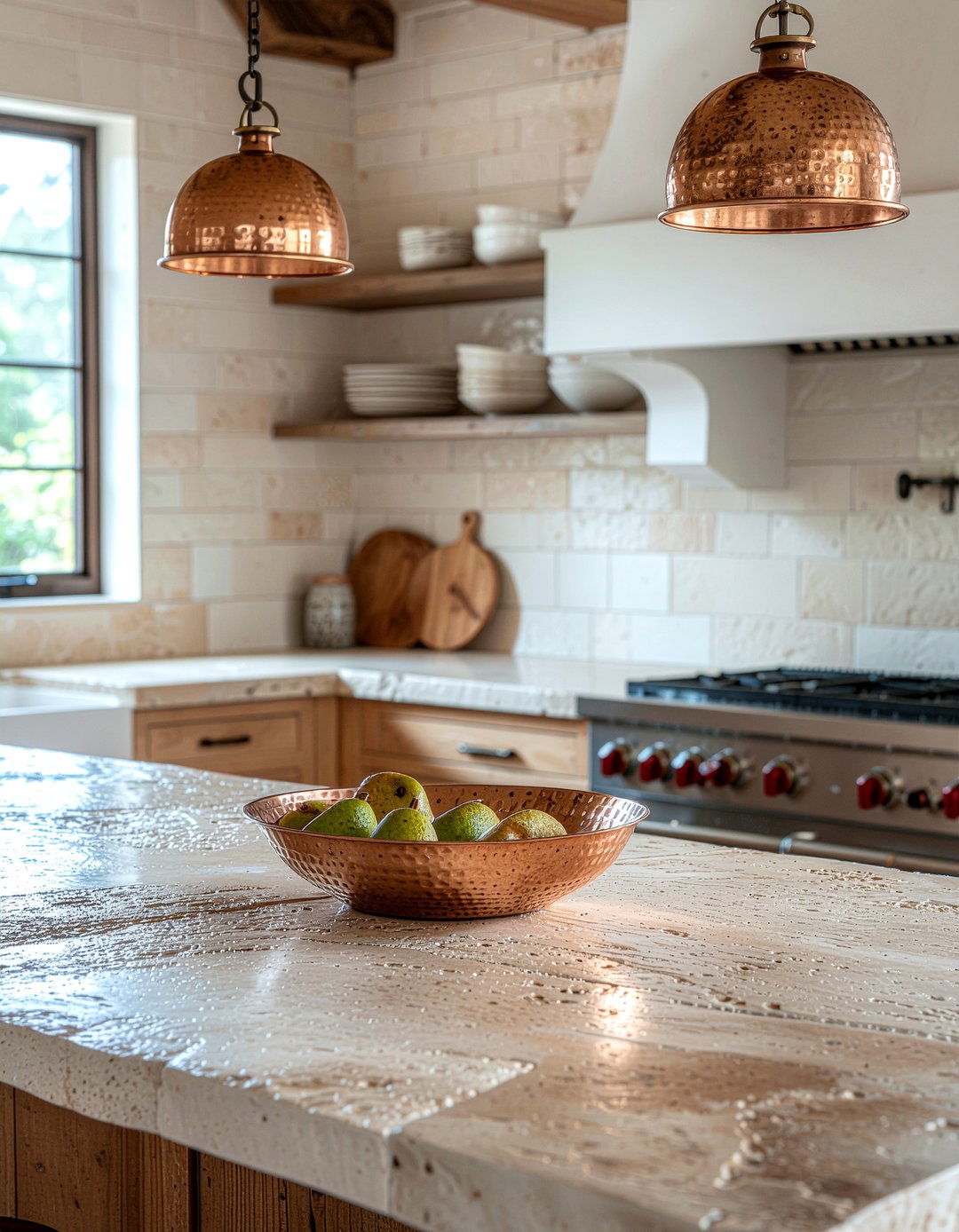 Copper Kitchen Accents - 30 elegant kitchen ideas