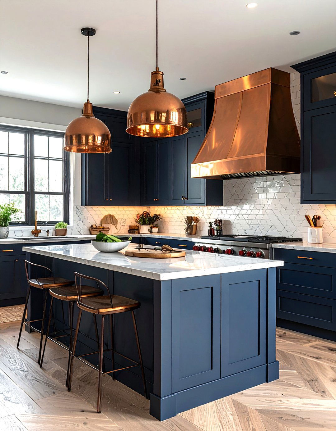 Copper Kitchen Accents - 30 high-end kitchen ideas