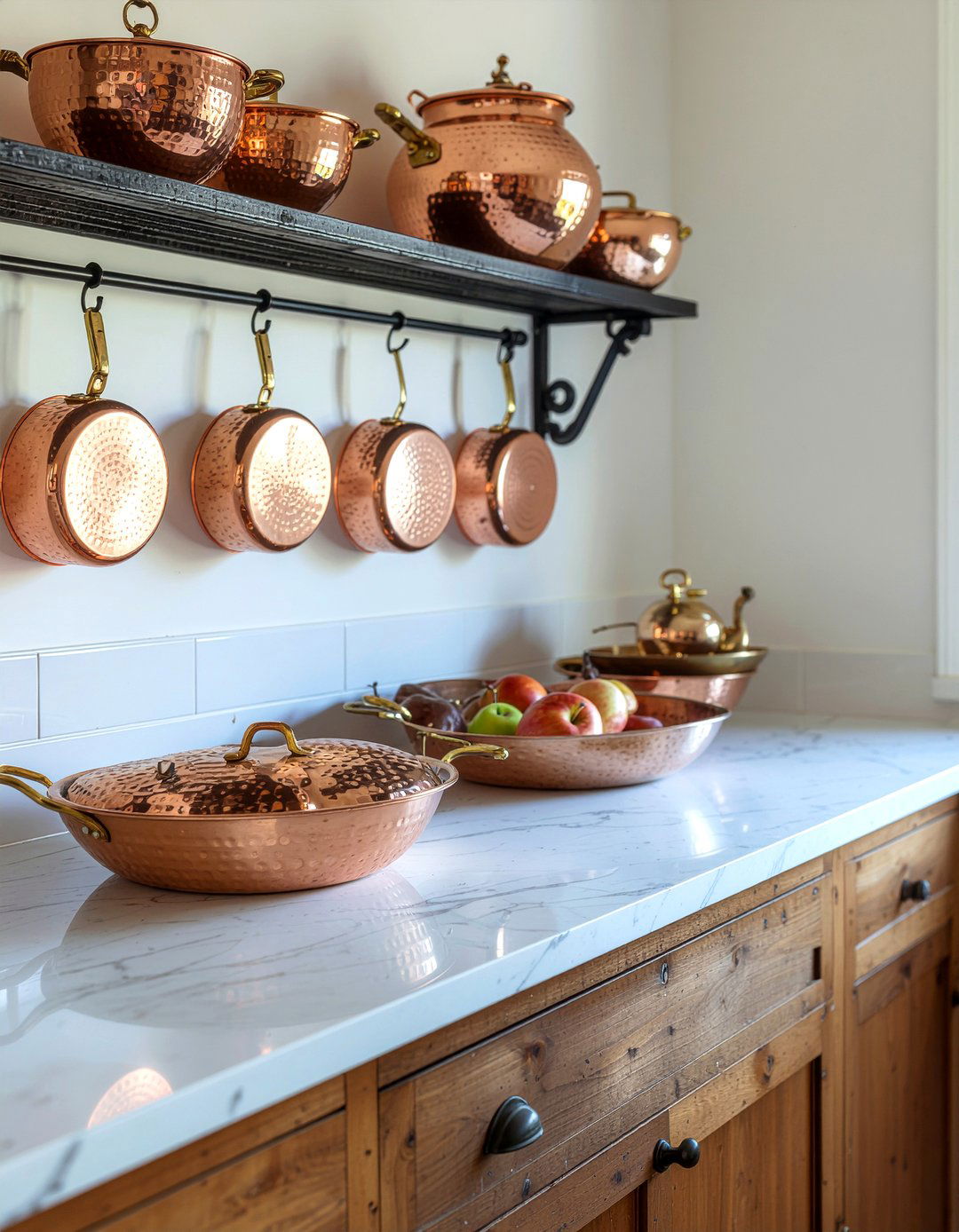 Copper Kitchen Accessories - 30 kitchen warmth ideas