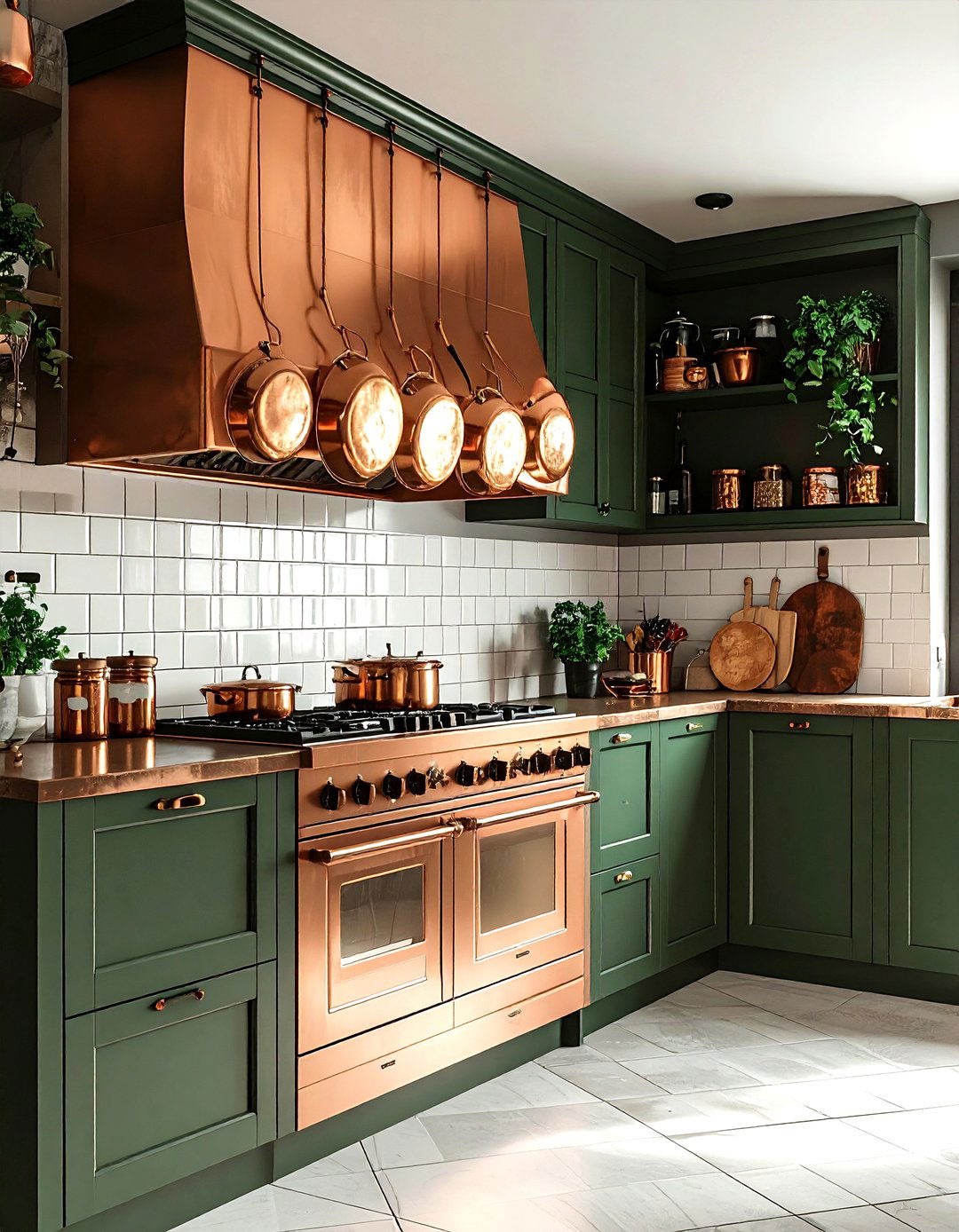 Copper Kitchen Decor - 30 kitchen soft settings