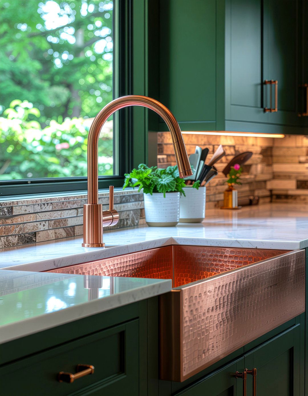 Copper Kitchen Faucet - 30 kitchen faucet ideas