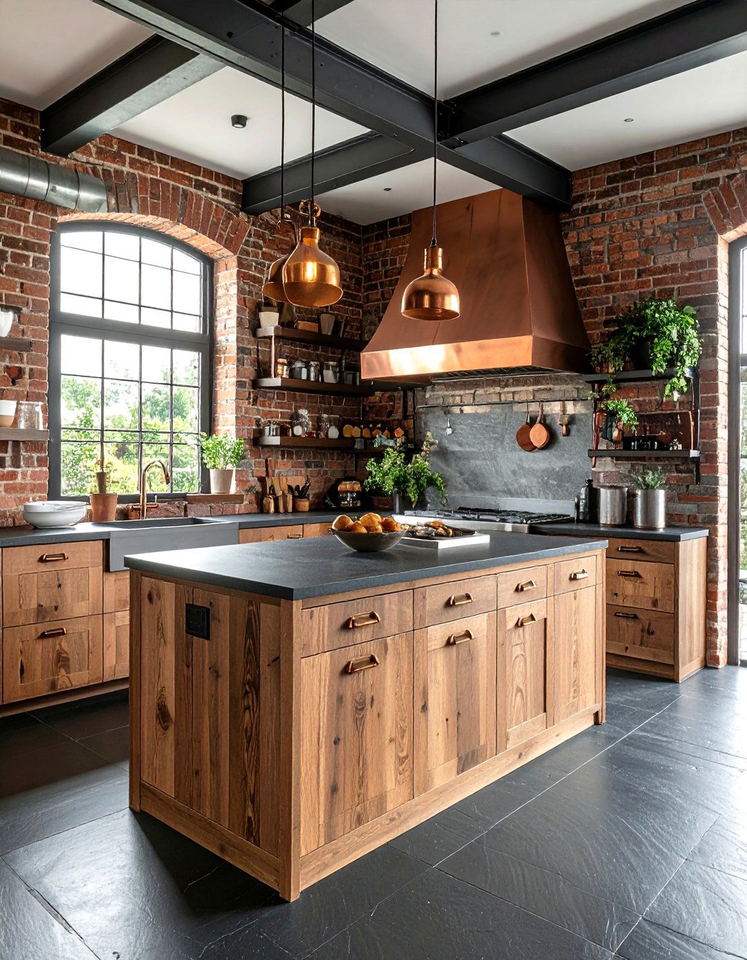 Copper Kitchen Handles - 30 kitchen cabinet hardware ideas