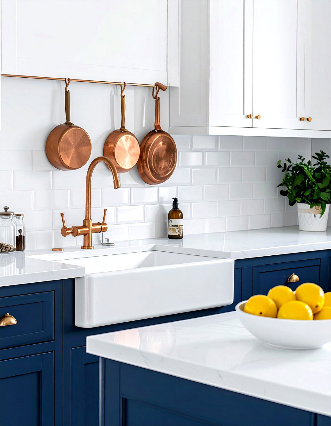 Copper Kitchen Hardware - 30 orange decor ideas